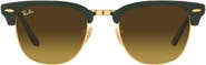 Ray-Ban Clubmaster 51mm Gradient Square Sunglasses