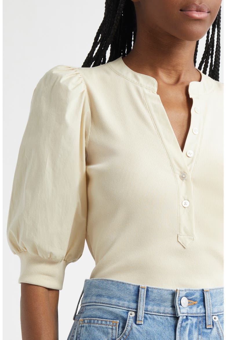 Coralee Front Button Blouse, Alternate, color, LIMESTONE
