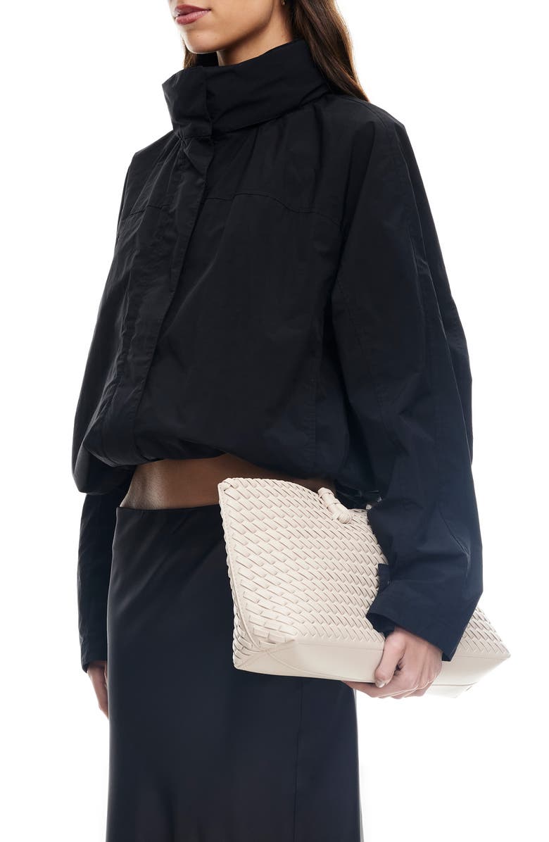 LIONESS Shoreline Cotton Jacket, Alternate, color, Noir