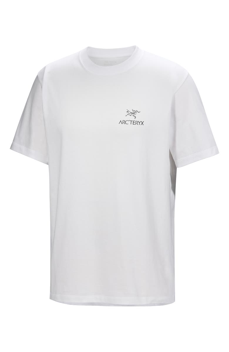 Arc'teryx Kragg Bird Worm Cotton Graphic T-Shirt, Alternate, color, White/Black
