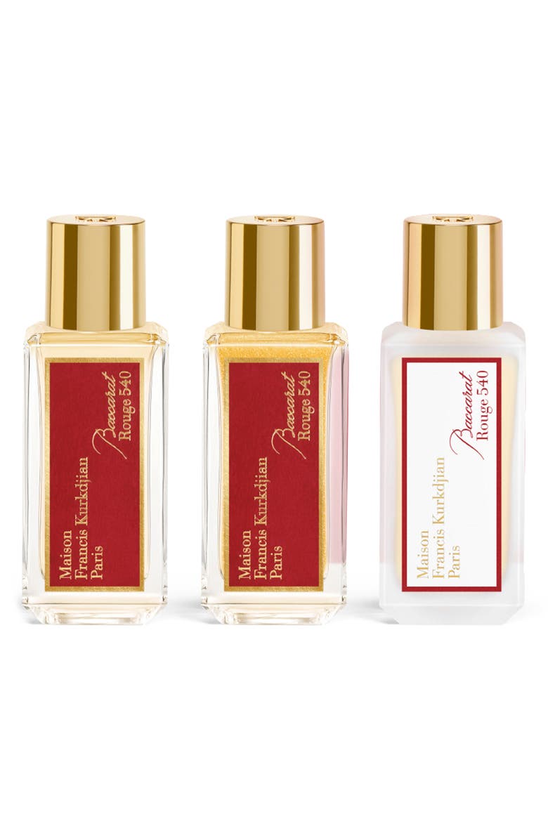 Maison Francis Kurkdjian Baccarat Rouge 540 3-Piece Body Ritual Set, Main, color,