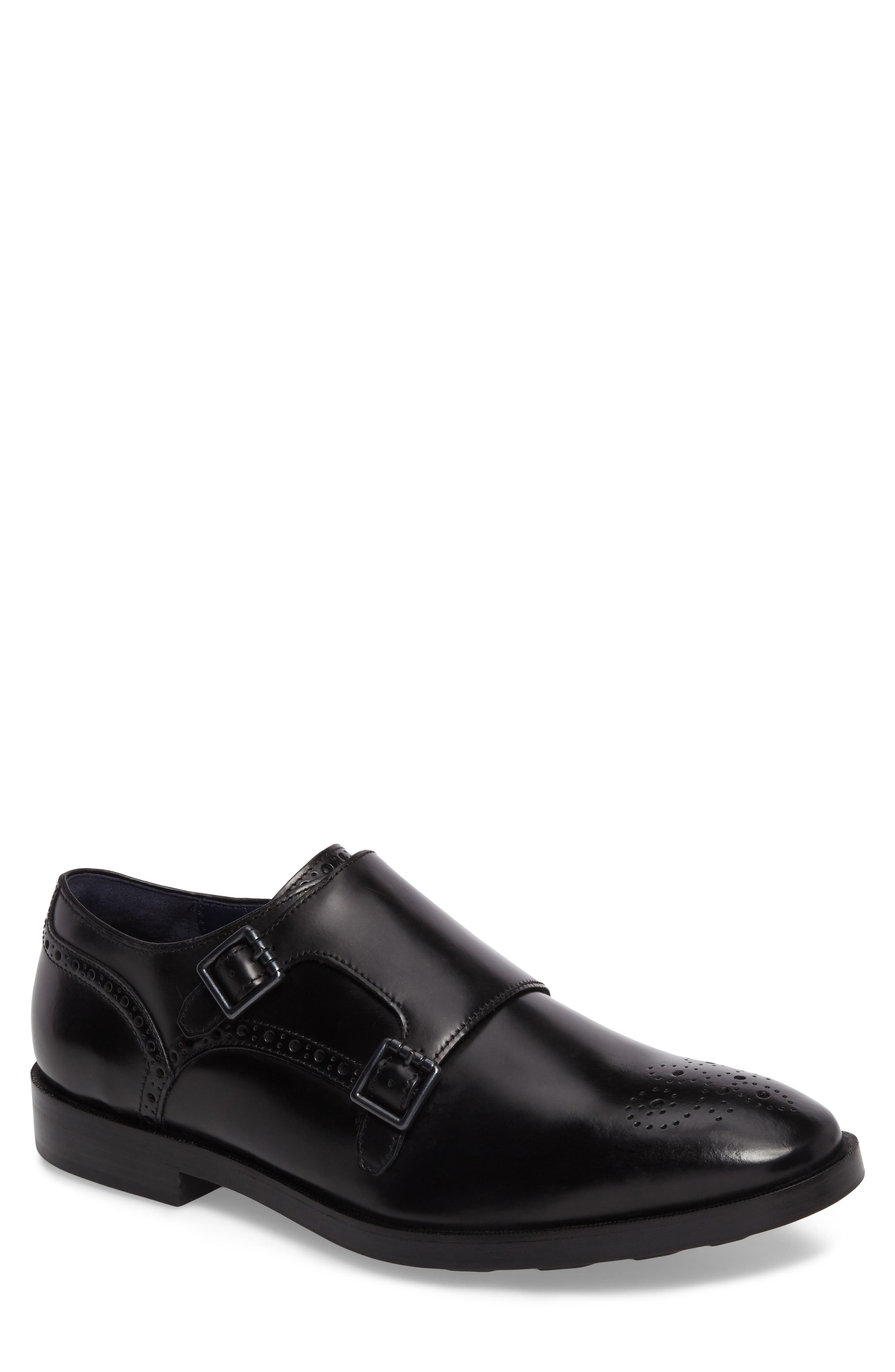 Cole Haan Hamilton Double Monk Strap Shoe, Main, color, 