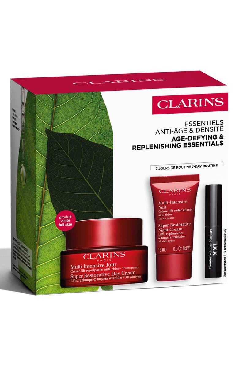Clarins Super Restorative Anti-Aging Skin Care Starter Set (Limited Edition) $201 Value, Alternate, color,