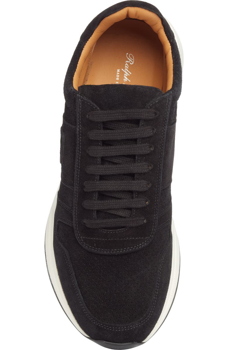 Ralph Lauren Purple Label Ethan II Calfskin Suede Sneaker, Alternate, color,