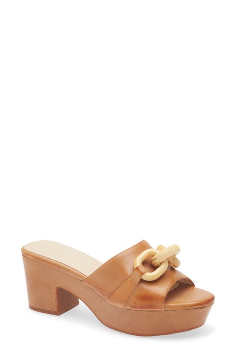 Grecia Platform Slide Sandal (Women)