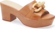 Chocolat Blu Grecia Platform Slide Sandal