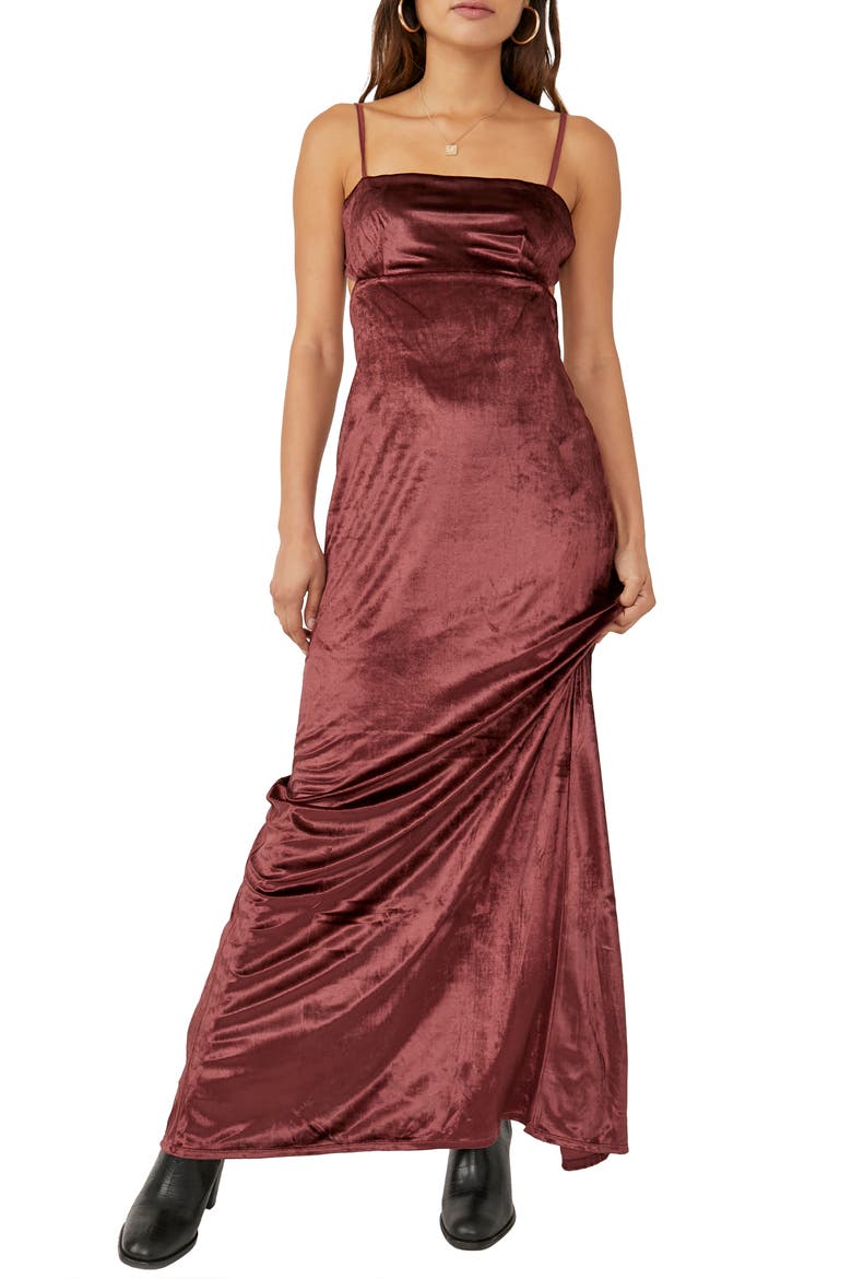 Karlie Sleeveless Maxi Dress, Main, color, DOUBLE DARE