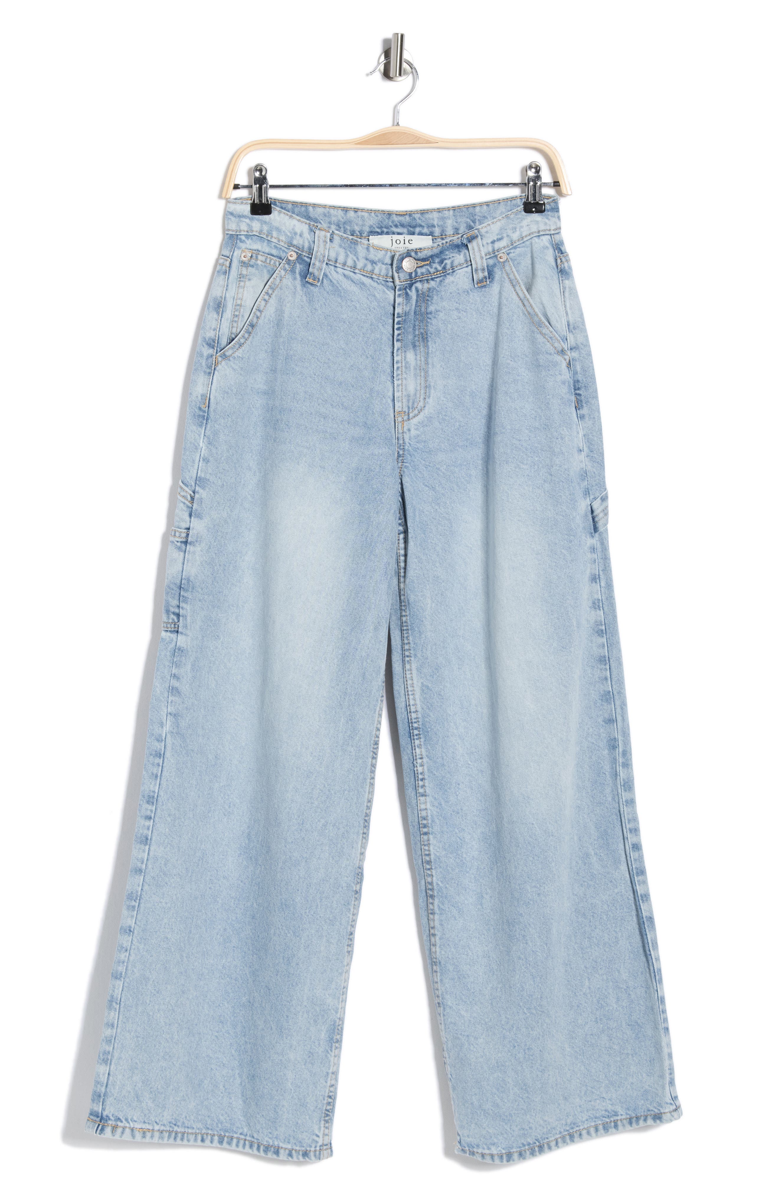 Joie Wide Leg Carpenter Jeans