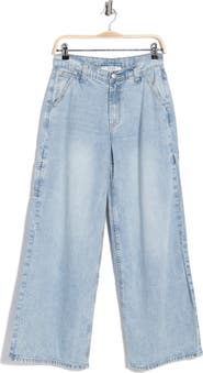 Joie Wide Leg Carpenter Jeans