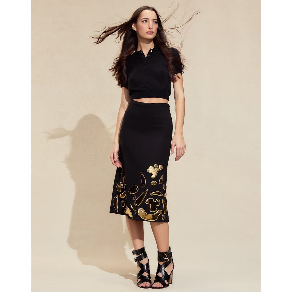 CYNTHIA ROWLEY CYNTHIA ROWLEY CALYPSO MIDI SKIRT
