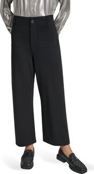 DKNY Jeans High Waist Straight Leg Pants