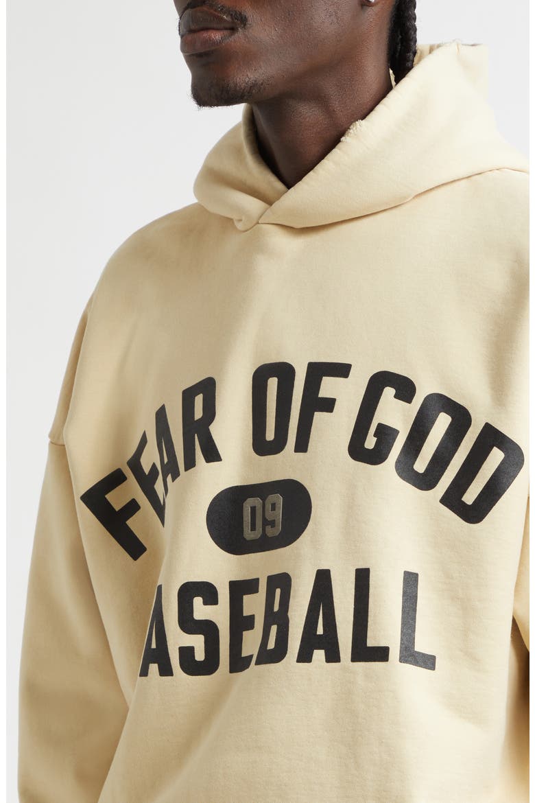 Classic Fit '09 Cotton Fleece Logo Graphic Hoodie, Alternate, color, DIRTY IVORY