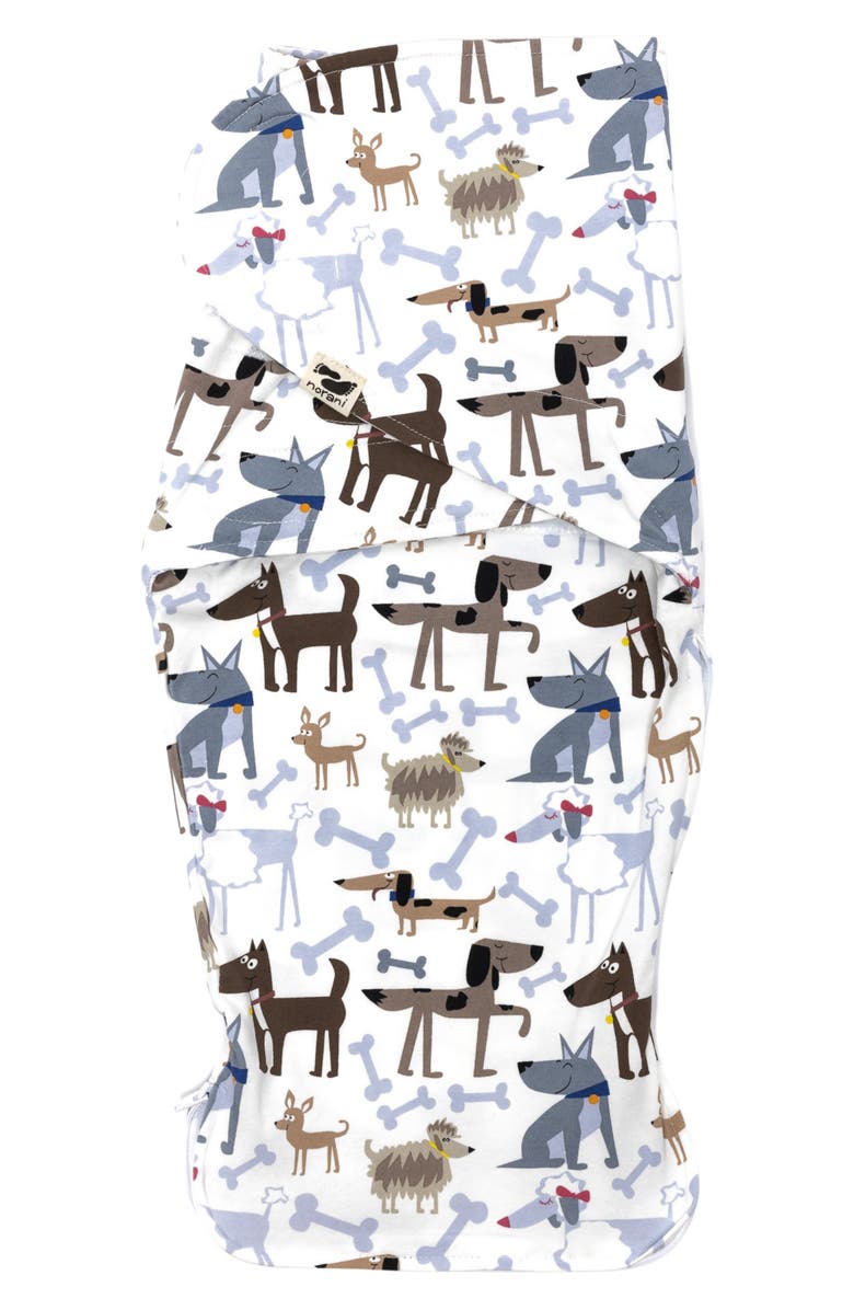 Norani Print Swaddle Blanket, Main, color, 