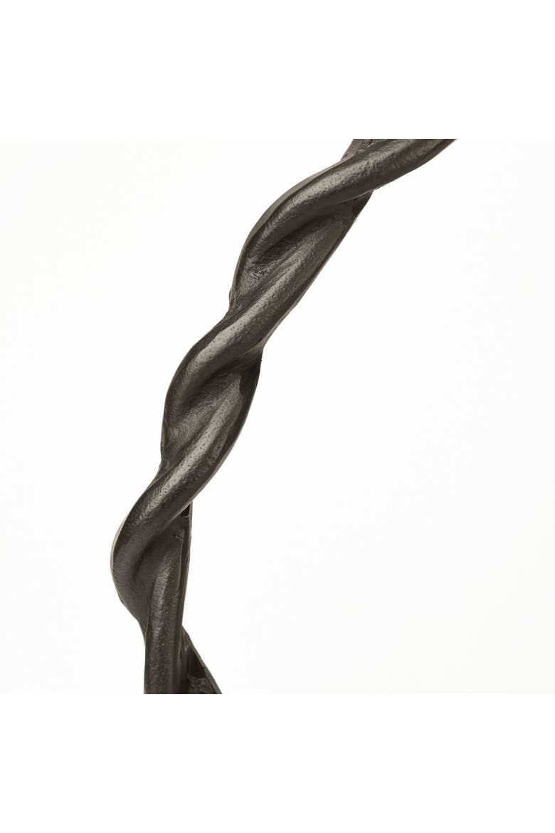 Rizwan Aluminum Braided Circular Object, Alternate, color, Black