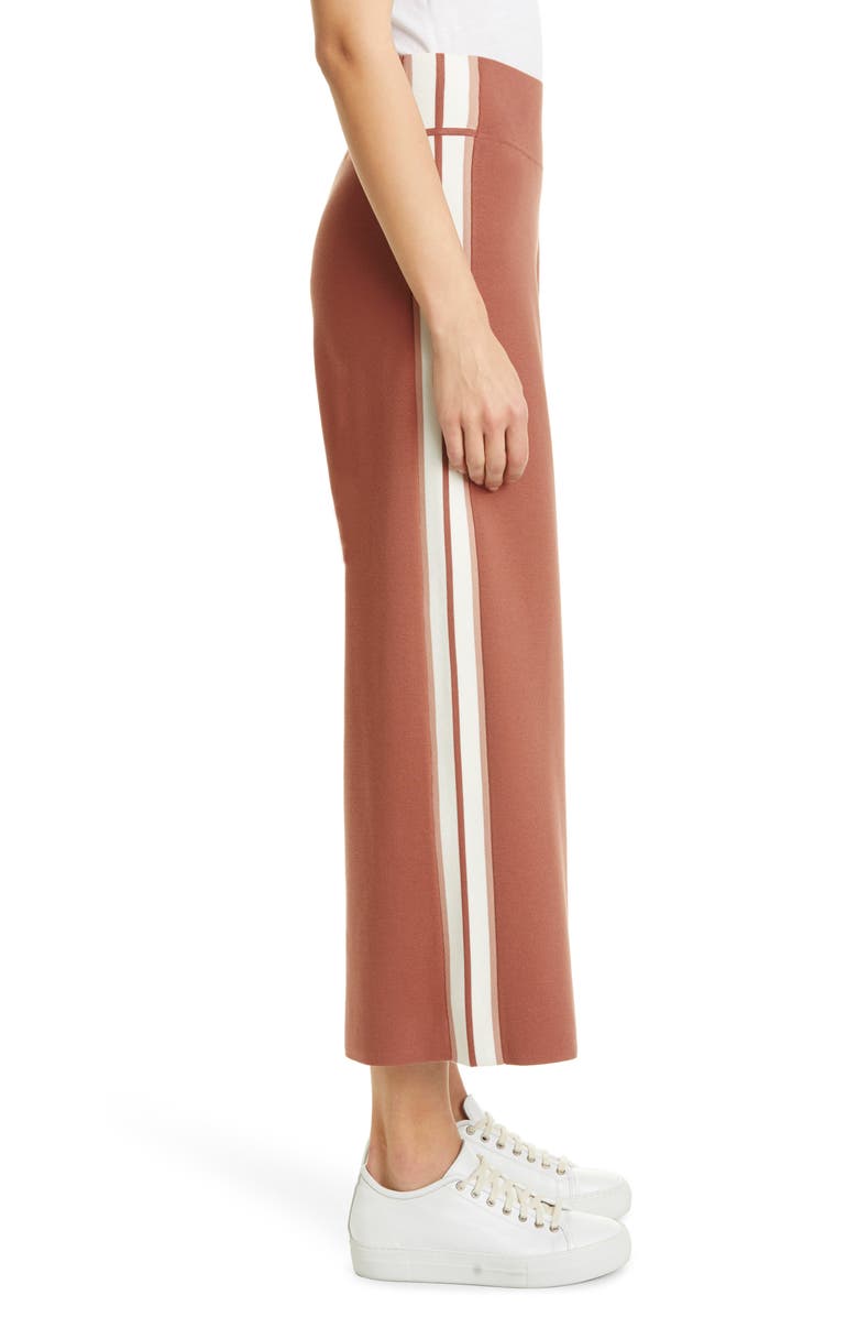 Veronica Beard Roland Side Stripe Wide Leg Pants, Alternate, color,