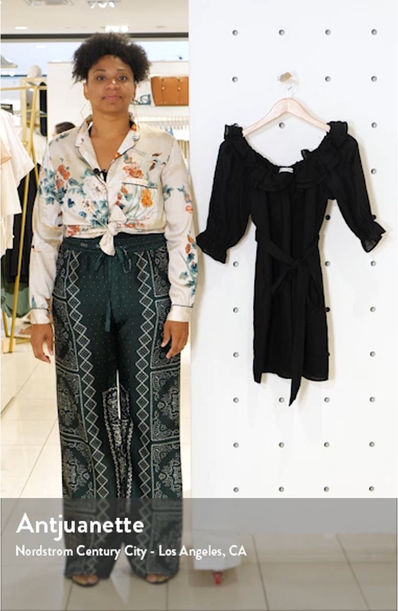 Indio Off the Shoulder Dress, sales video thumbnail