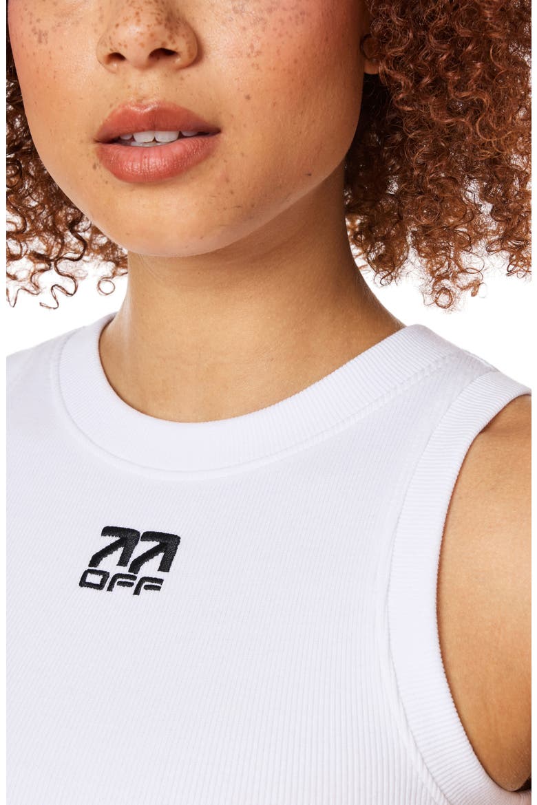 Graphic Rib Crop Tank, Alternate, color, BRIGHT WHITE
