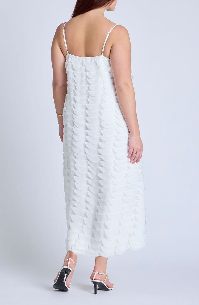 ELOQUII Textured Half Moon Column Dress, Alternate, color,