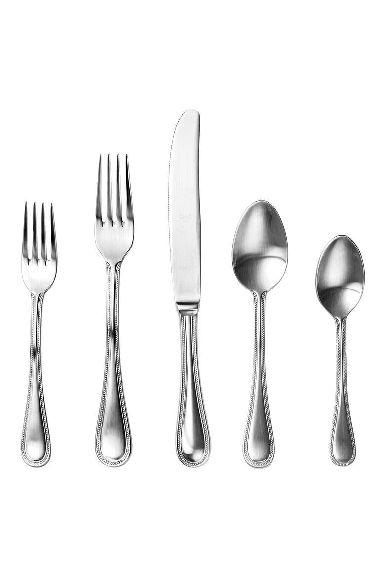 Perla 5-Piece Place Setting, Main, color, STAINLESS STEEL