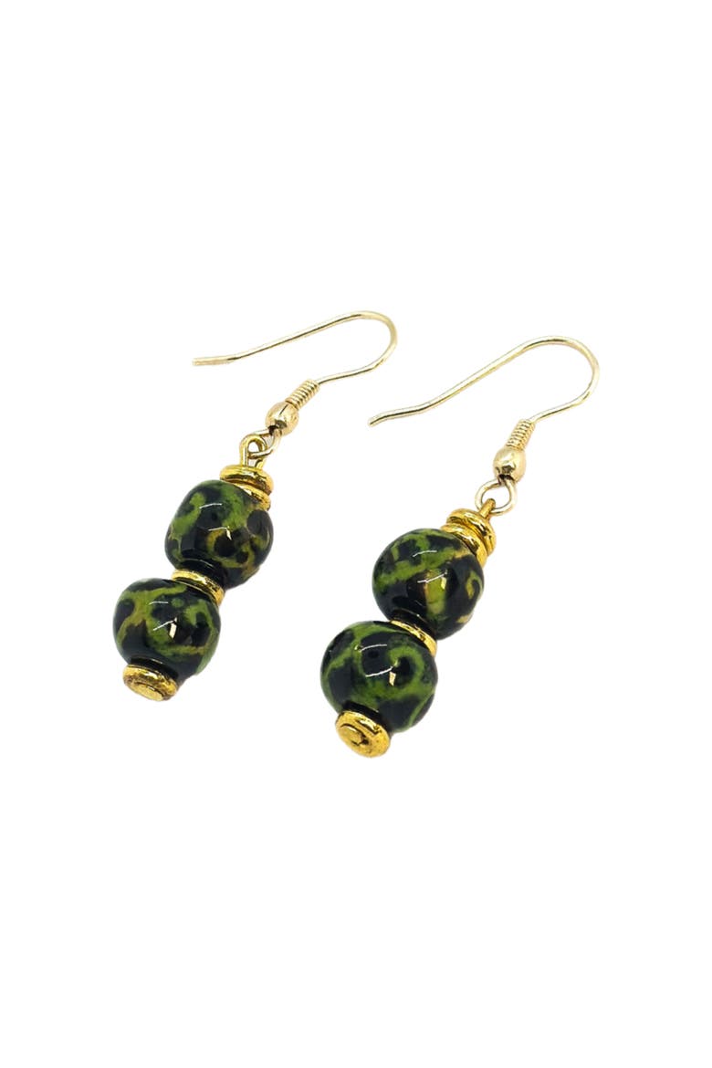 Tsavo Collection - Grass Jumper Earrings, Main, color, Multi