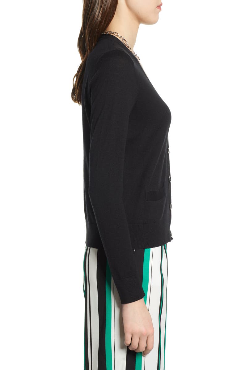 Halogen<sup>®</sup> V-Neck Cardigan, Alternate, color, 