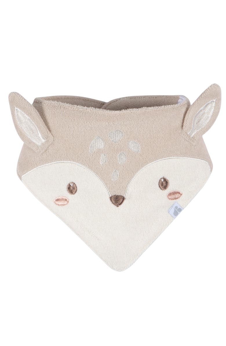 Just Born Bandana Bibs 3-Pack Multi Blue Patterns, Alternate, color, Deer