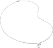 Monica Vinader Initial Pendant Necklace