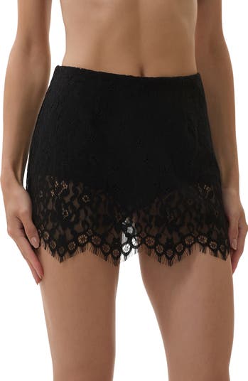 Presley Lace Miniskirt
