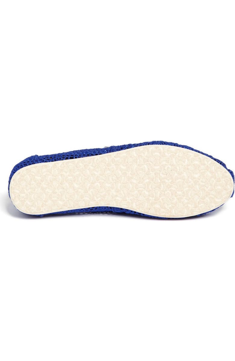 TOMS 'Classic' Crochet Slip-On, Alternate, color,