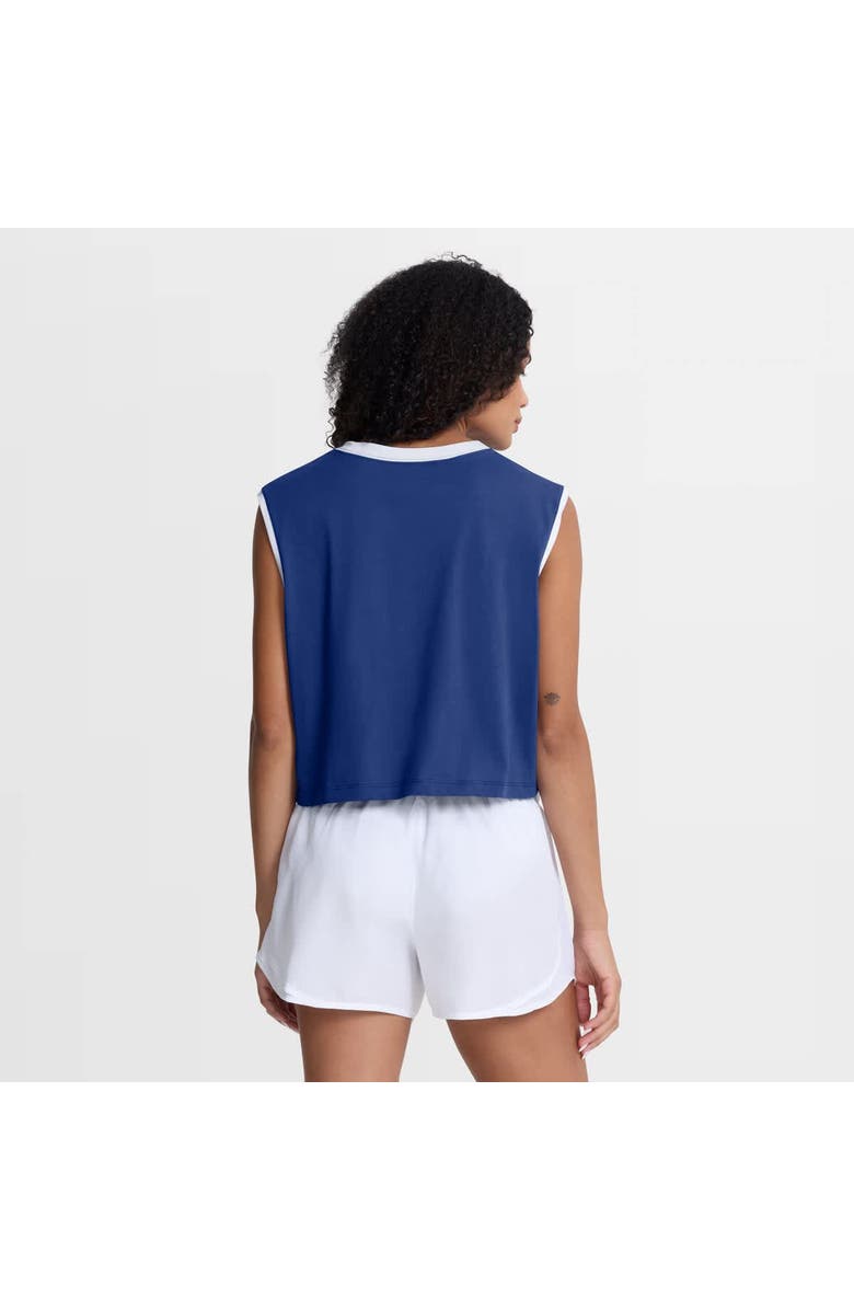 Nike Women's Nike Royal Los Angeles Dodgers Primetime Loose Dri-FIT Cropped Tank Top, Alternate, color, Royal