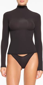 SKIMS Fits Everybody Funnel Neck Top