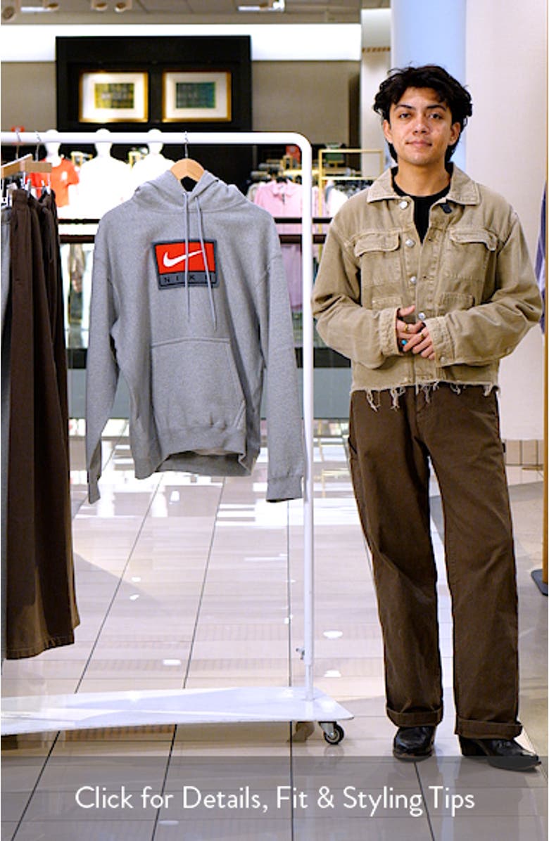 Solo Swoosh Fleece Hoodie, sales video thumbnail