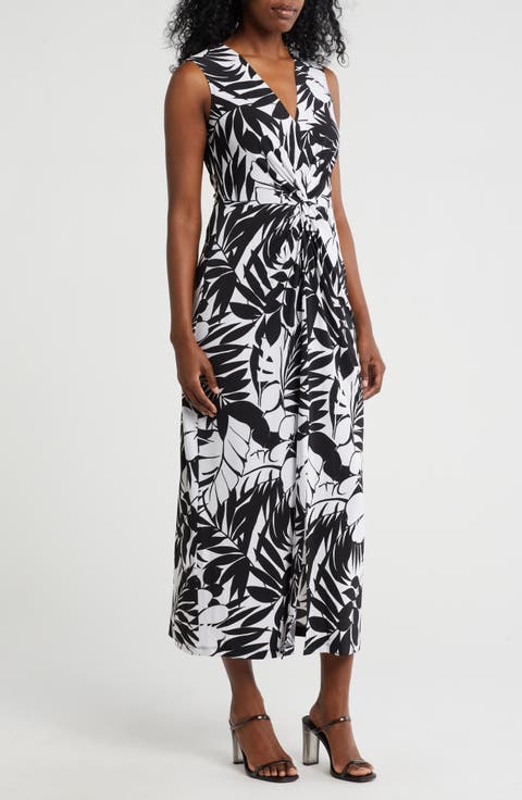 Twist Front Maxi Dress