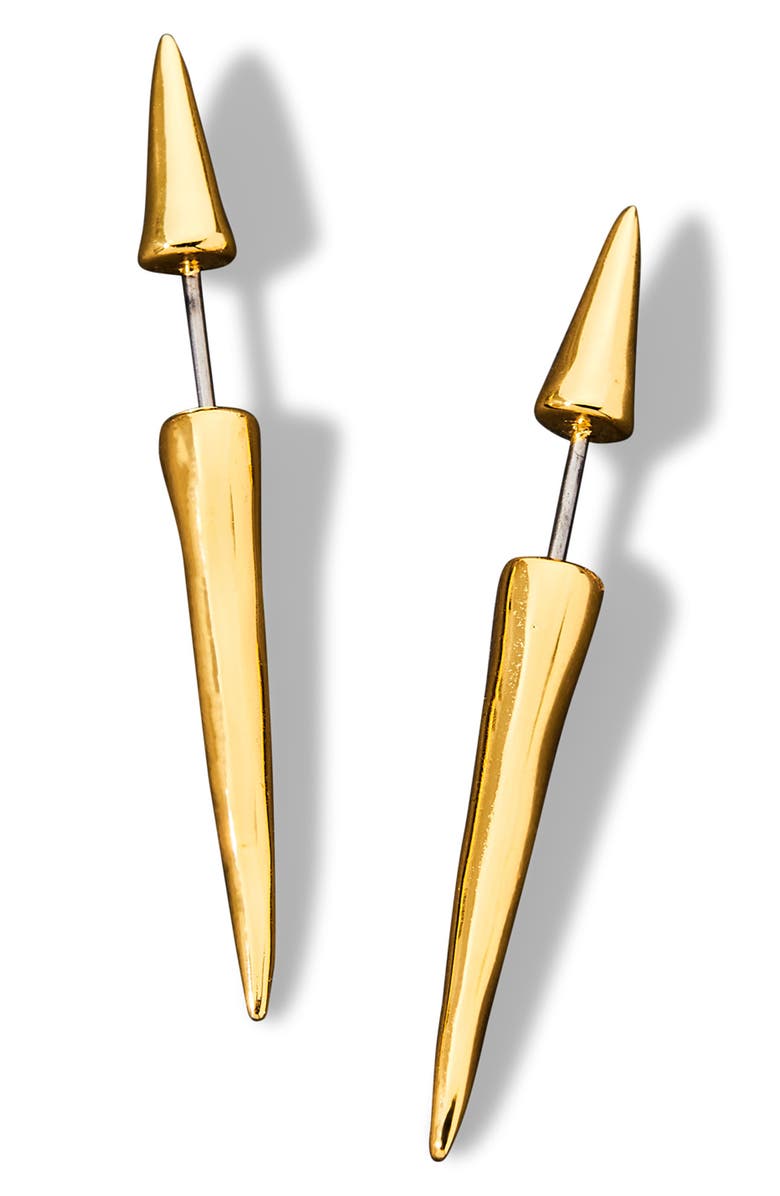 Alexis Bittar Retro Memphis Front/Back Spike Earrings, Main, color, 