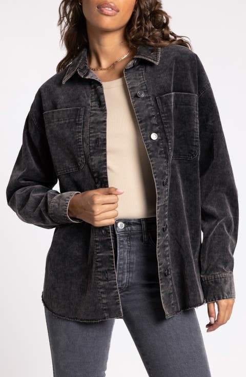 Jackson Oversize Corduroy Shirt Jacket