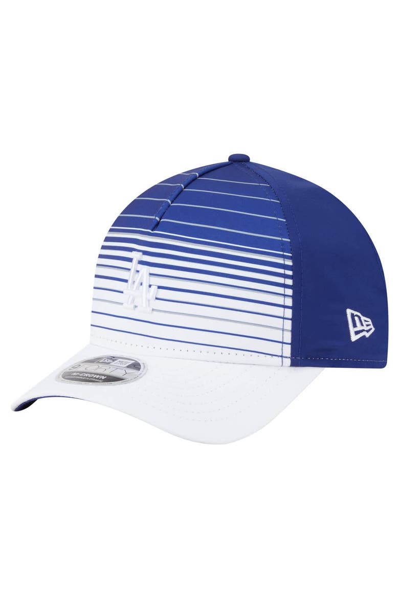 Men's New Era  Royal Los Angeles Dodgers Gradient 9FORTY M-Crown Adjustable Hat, Main, color, Royal