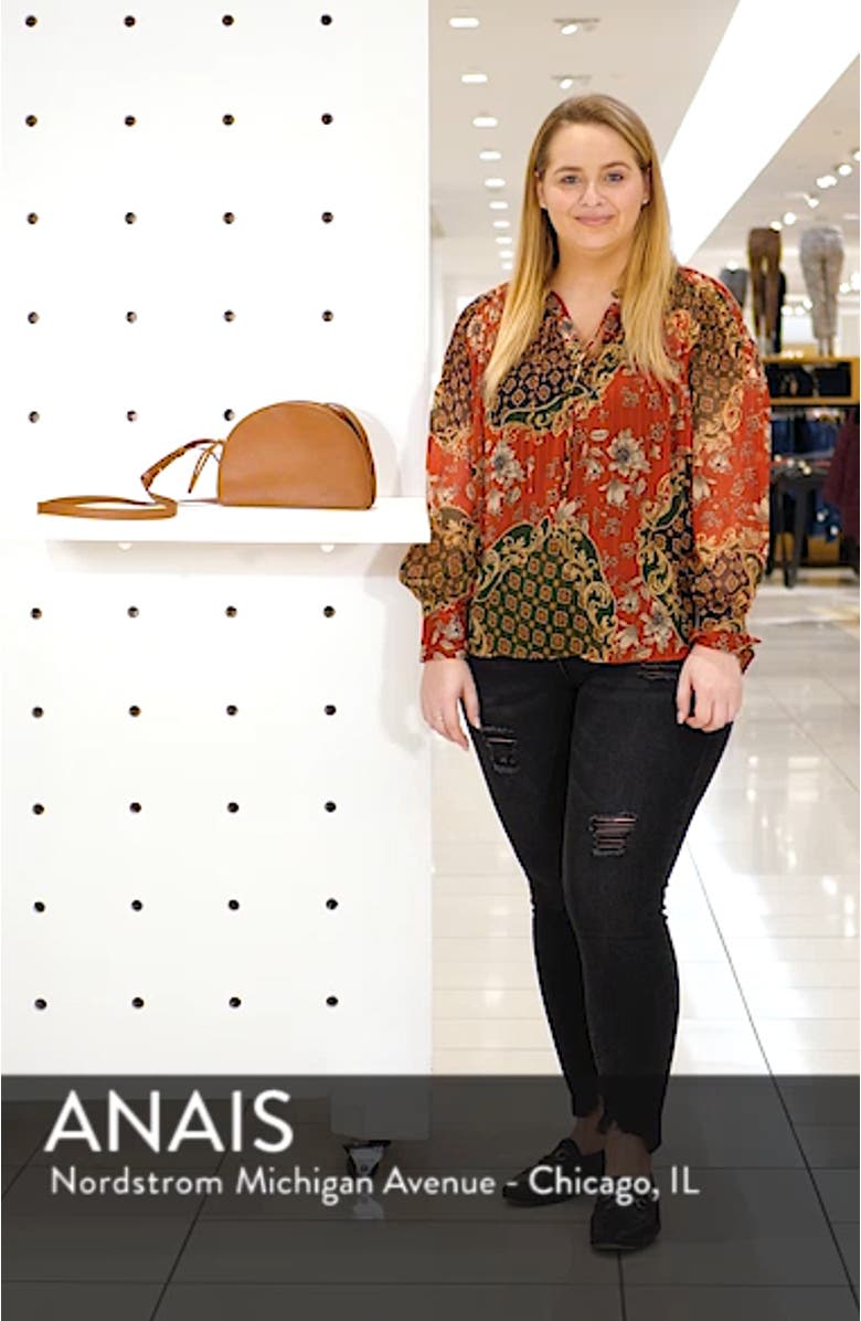 The Simple Half Moon Crossbody Bag, sales video thumbnail