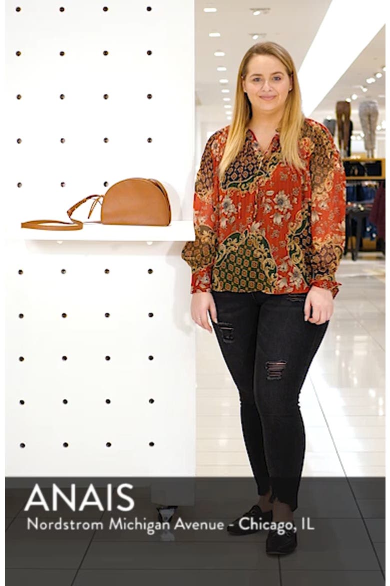 The Simple Half Moon Crossbody Bag video