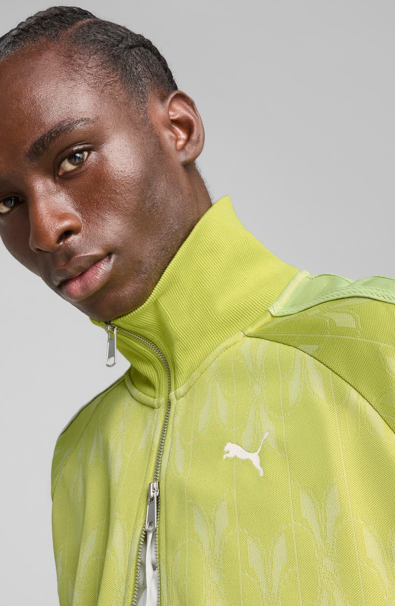 PUMA The Never Worn V T7 Track Jacket, Alternate, color, Sea Kelp