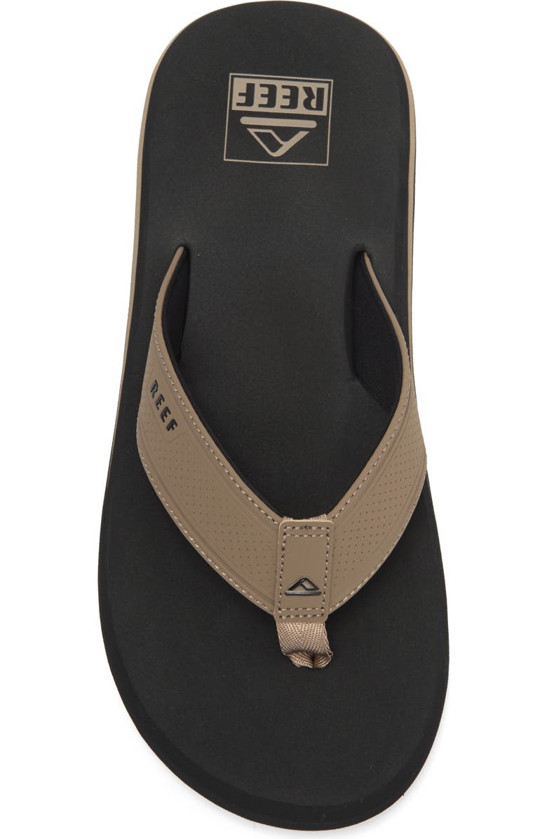 Reef The Layback Flip Flop, Alternate, color, Black/ Tan