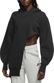Nike Sportswear Tech Fleece Oversize Asymmetric Hoodie