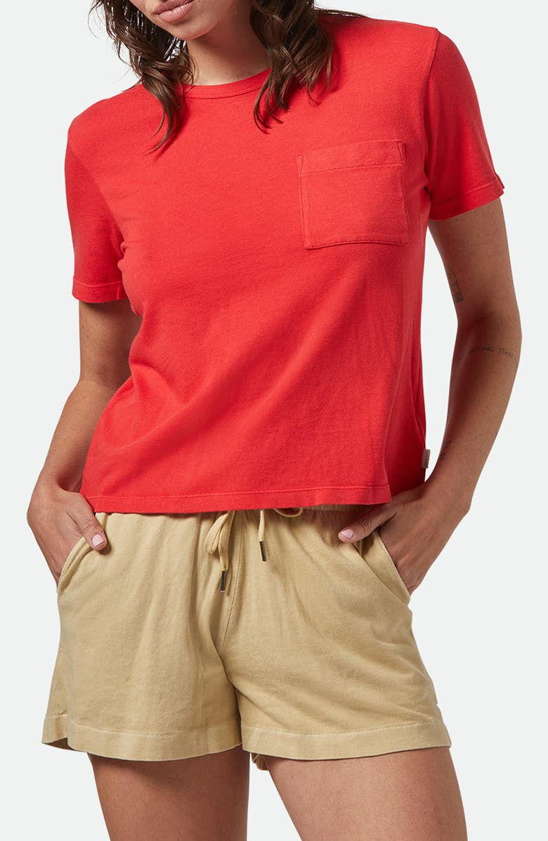 Brixton Carefree Organic Cotton Pocket T-Shirt, Main, color, 