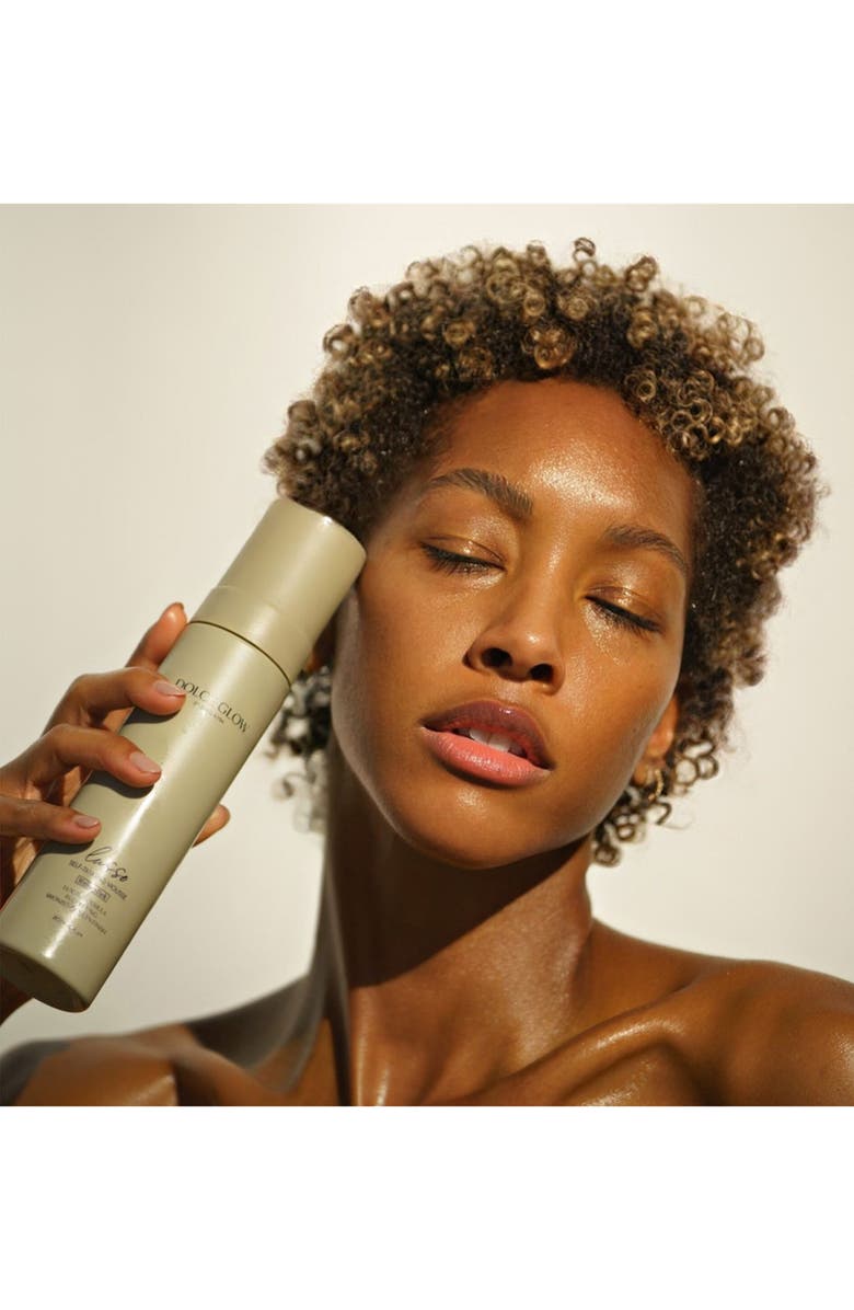 Dolce Glow by Isabel Alysa Dolce Glow Lusso Self-Tanning Mousse + Application Mitt Set $60 Value, Alternate, color,