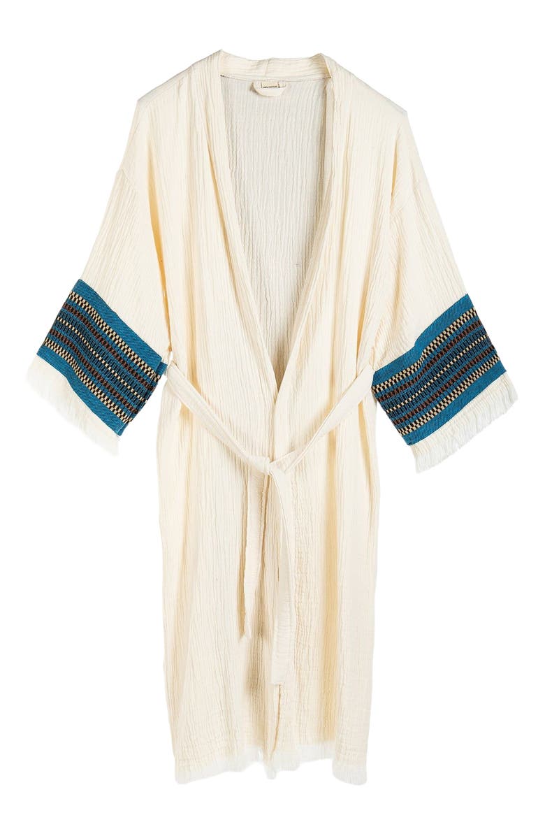 Forever & Always Shoes Kaia Emroidered Sleeve Handmade Robe Cover-Up, Main, color, 