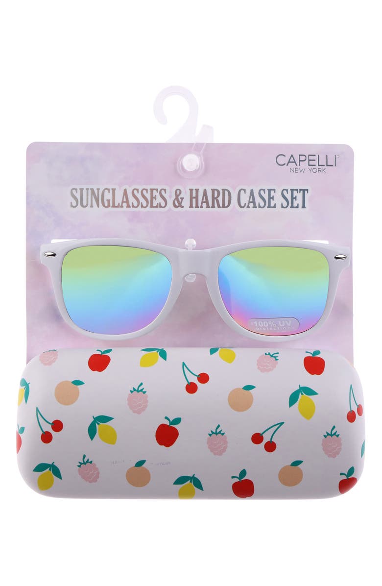 Capelli New York Kids' Sunglasses with Carrying Case, Alternate, color, 