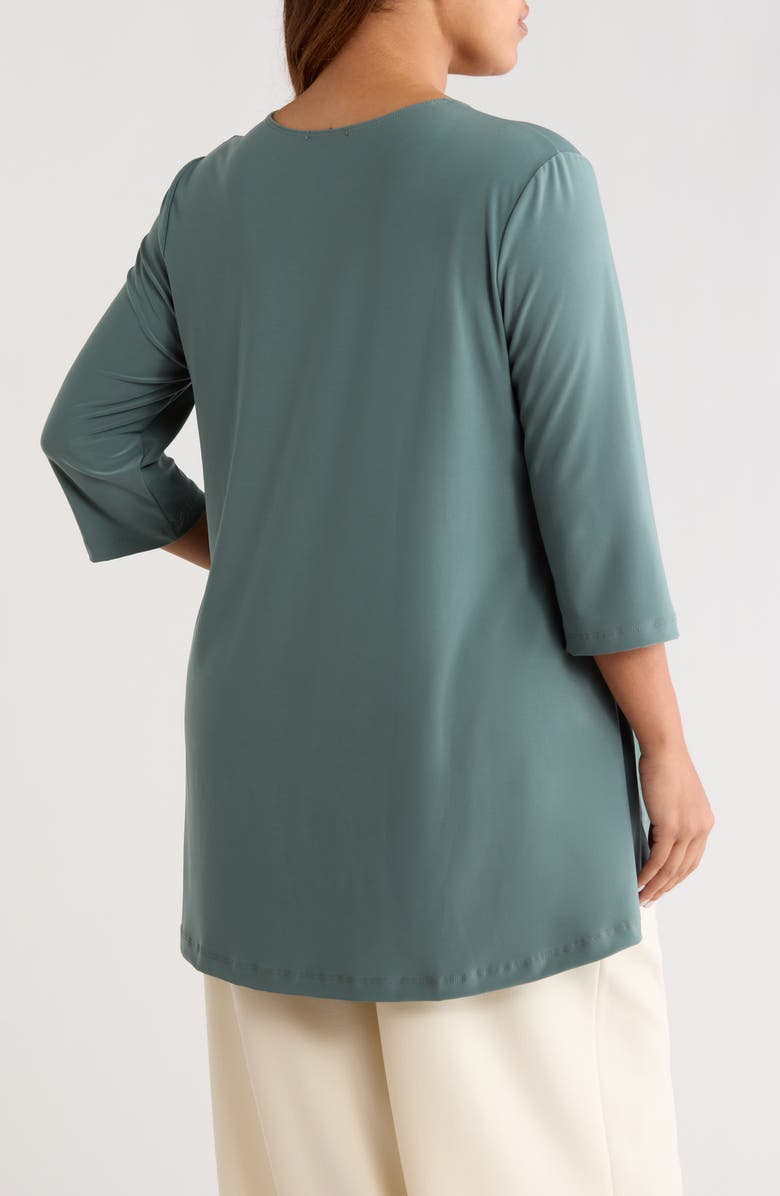 Vikki Vi Swing Tunic, Alternate, color, Sage