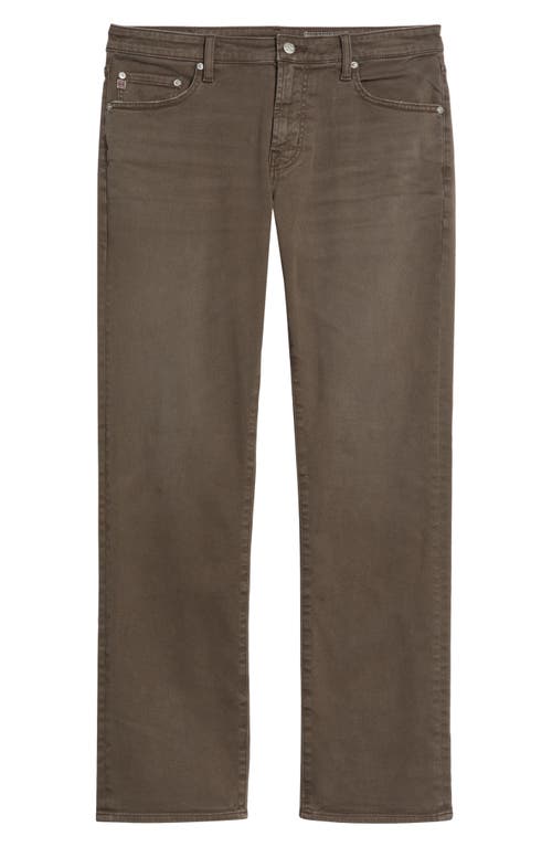 Ag Protégé Straight Leg Jeans In Brown