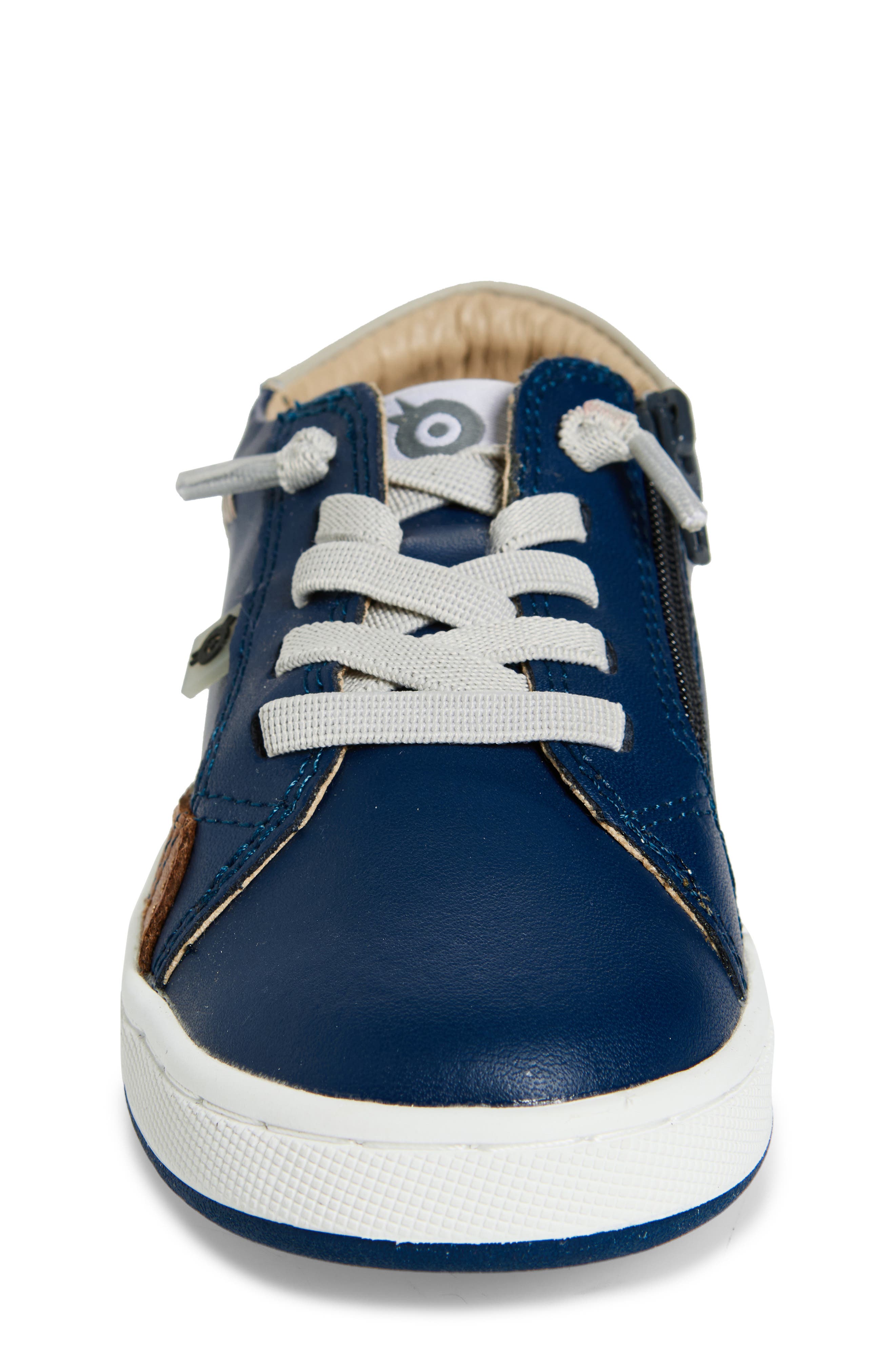 OLD SOLES Kids' Blade Runner Sneaker, Alternate, color, Denim / Gris / Tan