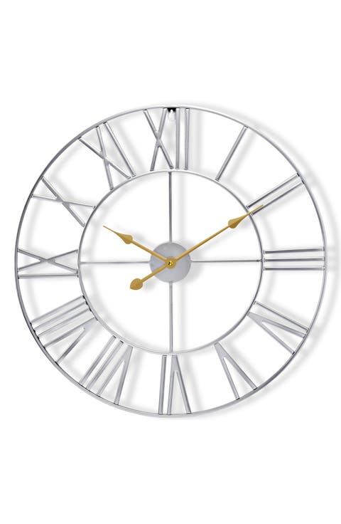16-Inch Roman Numeral Wall Clock