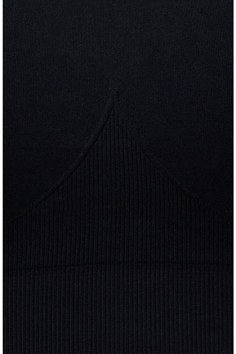 Stamina Seamless Sports Bra, Alternate, color, BLACK